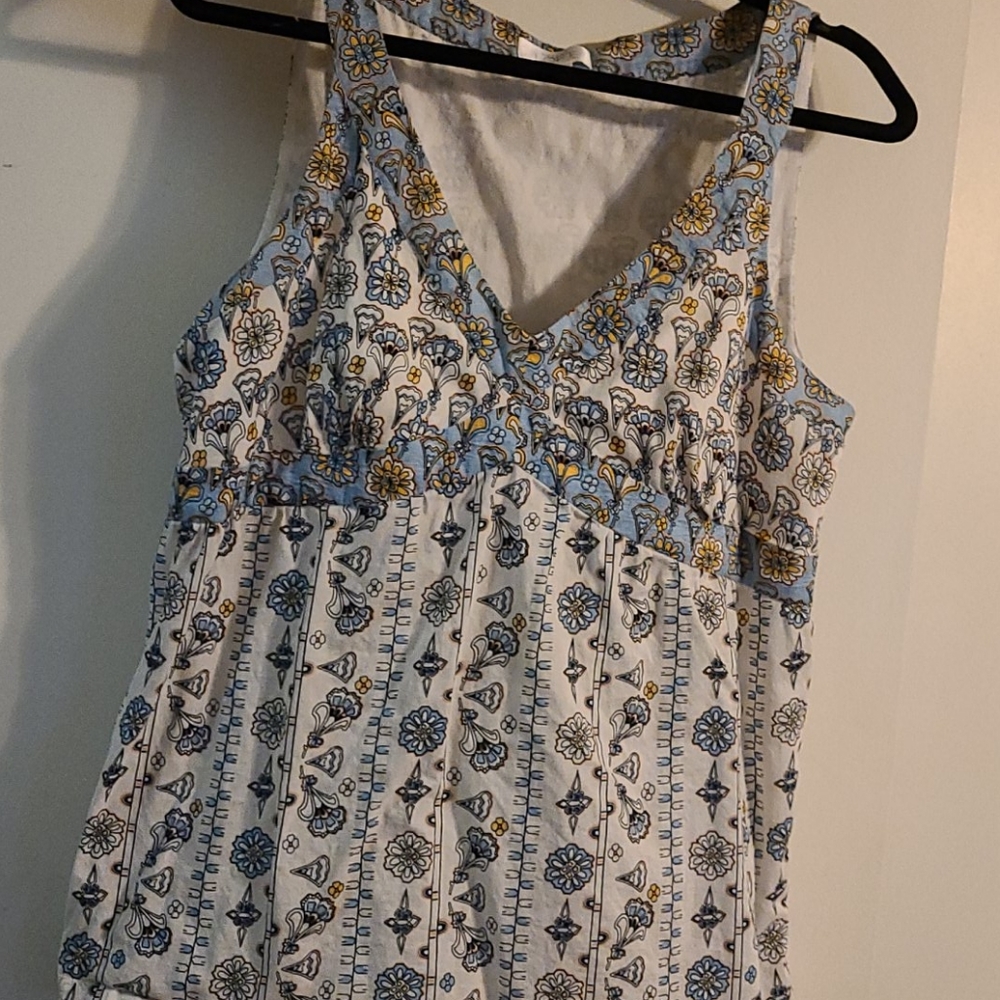 Cotton sleeveless top